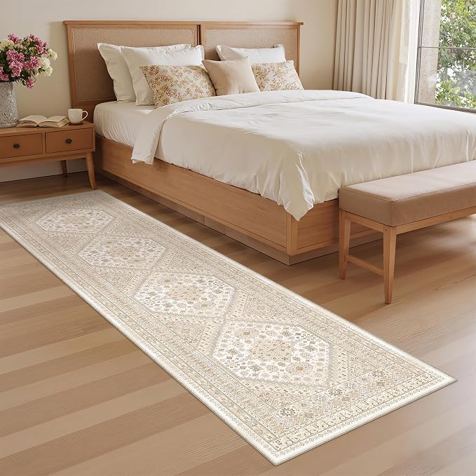 2x8 Runner Rug Non Slip, Washable Hallway Runner Rug, Nursery Room, Soft Runner - Image 5