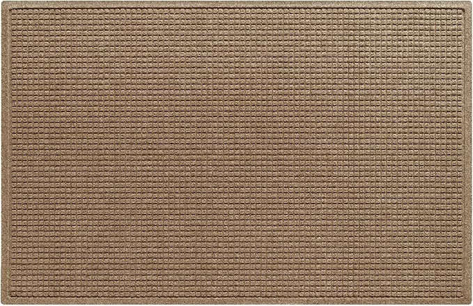 WaterHog Squares Front Door Mat Indoor Outdoor Entrance, All-Weather Mats | by WaterHog