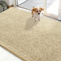 OLANLY Dog Door Mat for Muddy Paws 50x30, Super Absorbent Chenille Mud Mat | by OLANLY
