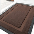 OLANLY Front Door Mat Outside 29.5x17, All-Season Heavy-Duty Rubber Doormat | by OLANLY