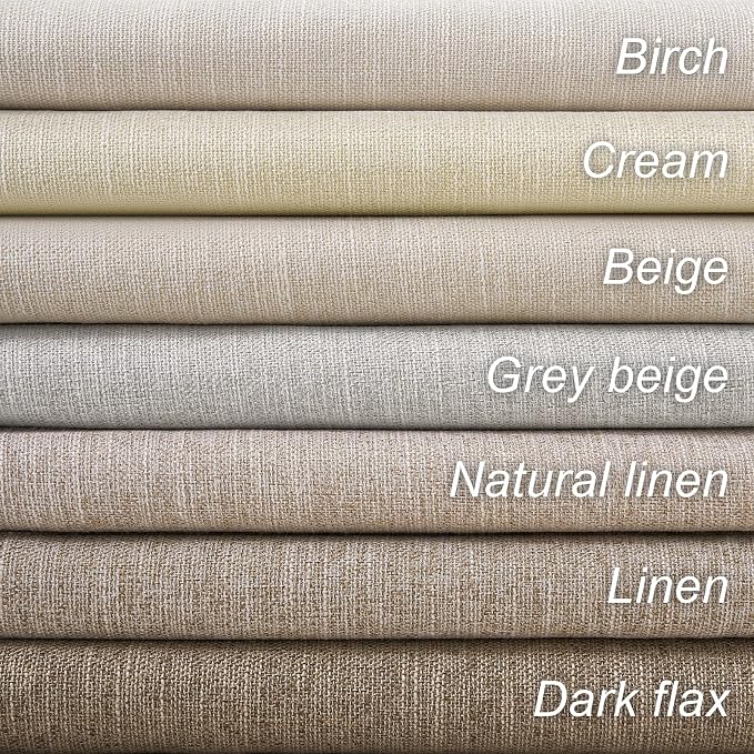 Topfinel 120 Inches Long Extra Long Pinch Pleat Faux Linen Curtains - Image 8