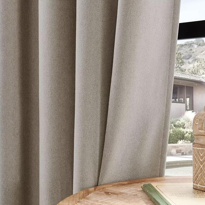 Joydeco Light Filtering Curtains 84 Inch Length - Image 6