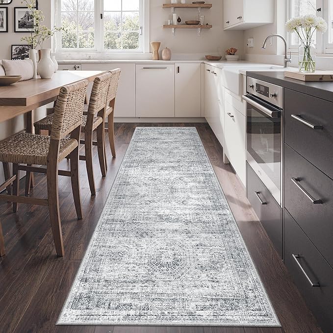 2x7 Runner Rug Non Slip, Washable Hallway Runner Rug, Nursery Room, Soft Runner - Image 4