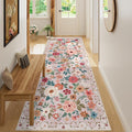 DUKINO 3x8 Kitchen Runner Rug, Washable Rug by DUKINO