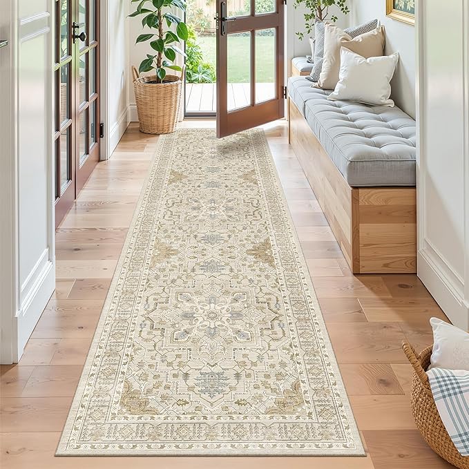 Madane Kitchen Runner Rug 2x7 by Madane