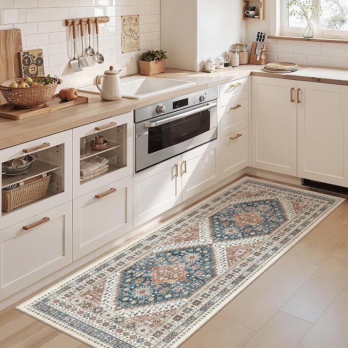 Madane Hallway Runner Rug 2x5 Washable Entry Rugs Non-Slip, Soft Low-Pile - Image 3