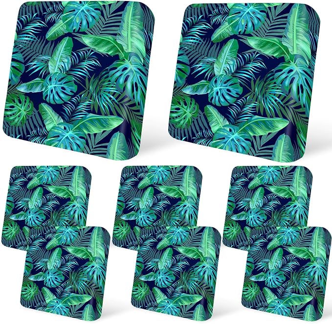 8Pcs Patio Cushion Covers Stretch Outdoor Furniture Protector Slipcovers | by pickyNproud