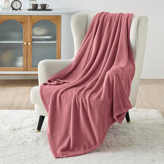 Bedsure GentleSoft Fleece Throw Blanket - Image 2