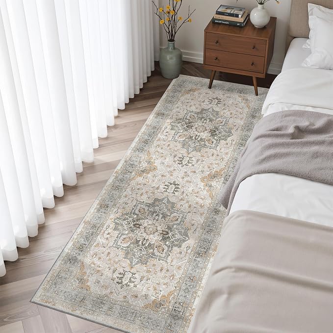 Madane Washable Runner Rug 2x6 Runners - Image 3