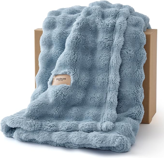 Bedsure 3D Fleece Bubble Blanket by Unknown