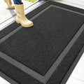 OLANLY Front Door Mat Outside 47x32, All-Season Heavy-Duty Rubber Doormat | by OLANLY