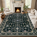 10x14 Area Rugs Living Room: Washable Vintage Rug by EXPEDIX