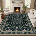 8x10 Area Rugs Living Room: Washable Vintage Rug by EXPEDIX