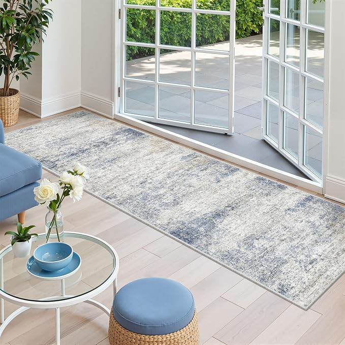 2x7 Runner Rug Non Slip, Washable Hallway Runner Rug, Nursery Room, Soft Runner - Image 4