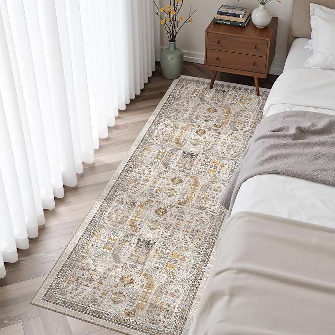 Madane Washable Runner Rug 2x6 Runners - Image 4