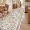 Madane Hallway Runner Rug 3x10 Washable Kitchen Runners 10ft, Low-Pile by Madane