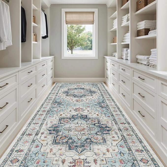 Madane 4x10 Wide Hallway Runner Rug Washable - Image 3