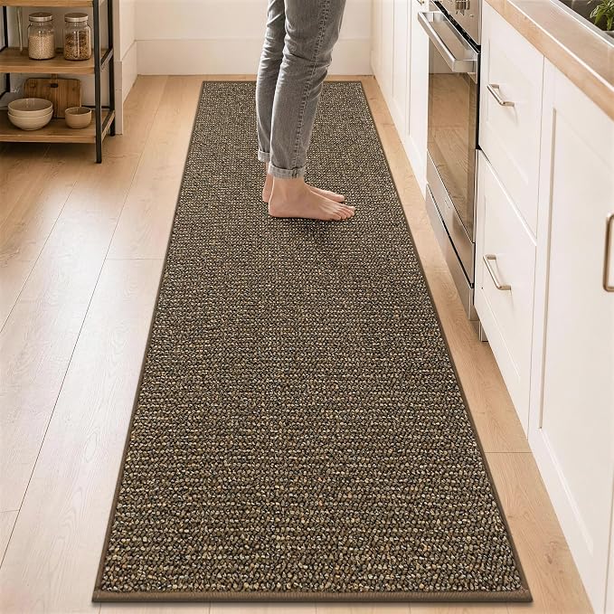 BEQHAUSE Kitchen Runner Rugs 24"x96", Kitchen Mats by BEQHAUSE