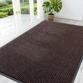 OLANLY Front Door Mat 59x40, Waterproof Heavy-Duty Indoor Outdoor Doormat | Tan by OLANLY
