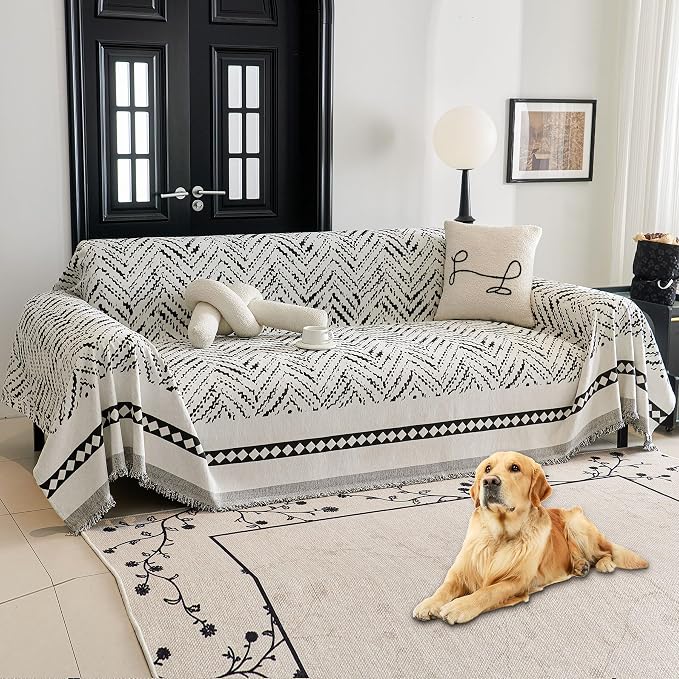 HAOMAIJIA Non Slip Couch Cover Sofa Covers by HAOMAIJIA