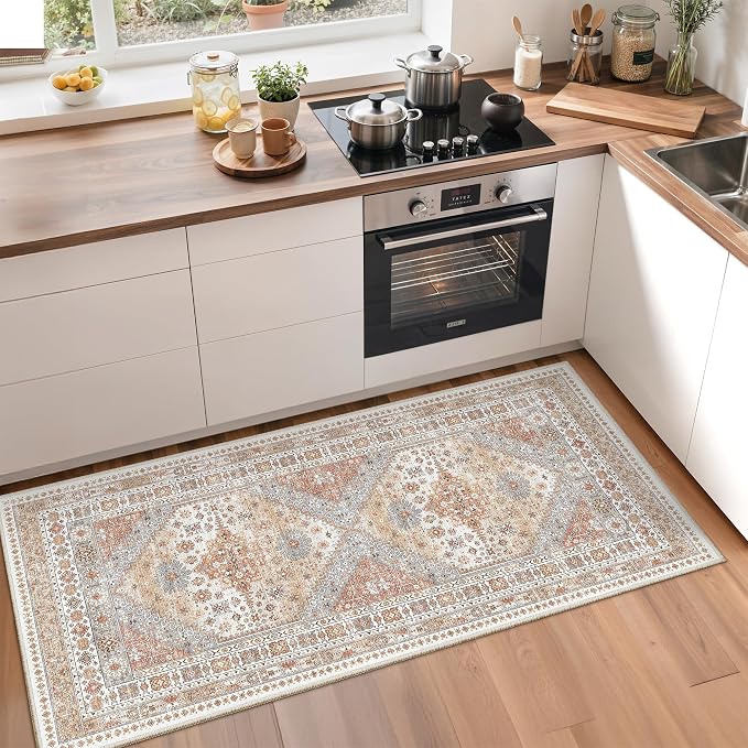 2x4 Rug Runners for Hallways Non Slip, Nursery Room, Soft Runner Rug, Stain - Image 4