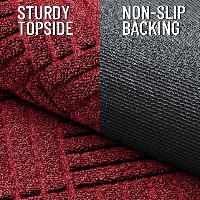 OLANLY Front Door Mat Outside Entrance 47x23, Waterproof Heavy-Duty Doormat | - Image 4