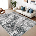 6x9 Area Rugs Washable Rug: Abstract Neutral Rugs Modern Non Slip Area Rug by MXSANYOORUG