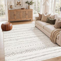 cotiled Boho 5x8 Area Rugs for Living Room: Soft Moroccan Washable Rug | Solve by COTILED