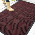 OLANLY Front Door Mat Outside Entrance 47x32, Waterproof Heavy-Duty Doormat | by OLANLY