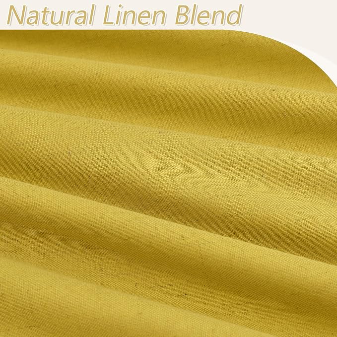 100% Blackout Curtains 90 Inch Length 2 Panels Set - Image 3