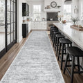 Soalmost Washable Hallway Runner Rug 3x14 Kitchen Entry Rugs Non-Slip, Foldable by Soalmost