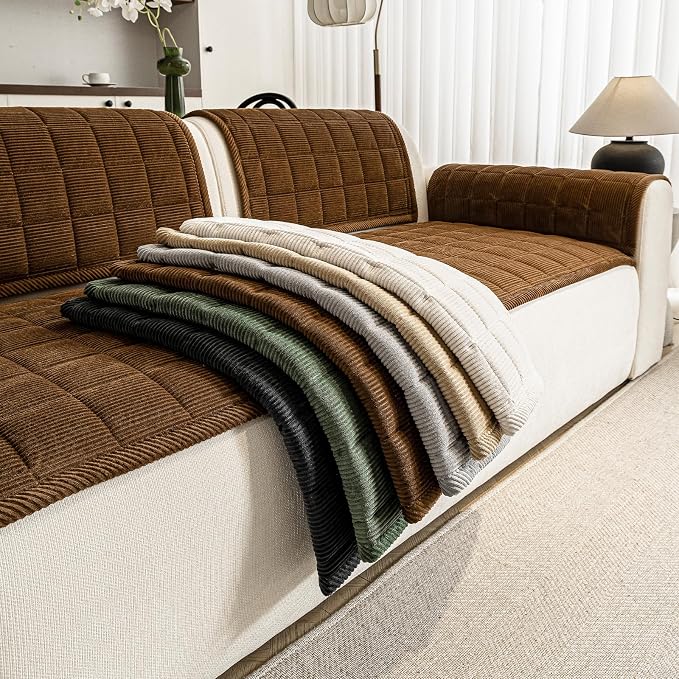 Couch Covers for Dogs Washable, Non Slip Couch Covers for Loveseat Sofa Pet - Image 5