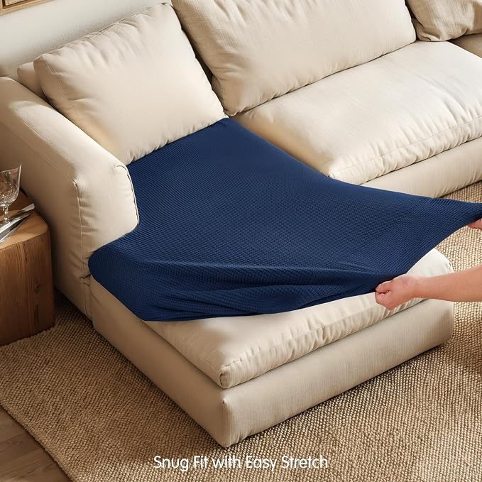 Hokway Stretch Chaise Cover Individual Couch Cushion Slipcovers Reversible - Image 5