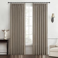 Custom Memory Shape Pinch Pleated 78 Inch Dining Room Curtains 2 Panels Set by PleatedDrapes