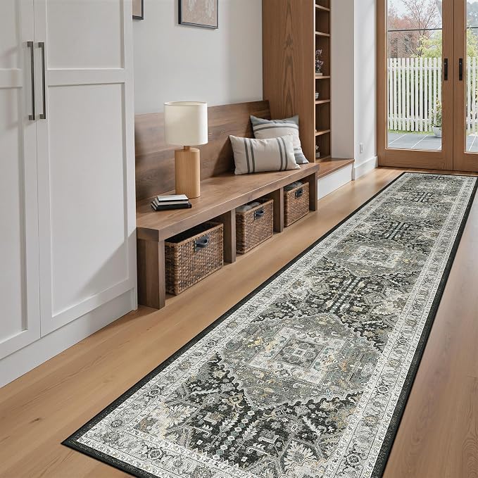 Madane Washable Runner Rugs 2x10 - Image 4