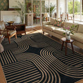 Lahome Modern Geometric Easy Jute Rug, 6x9 Area Rugs by Lahome