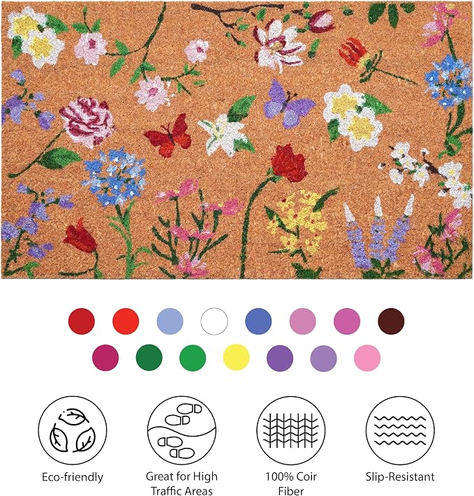 Calloway Mills Butterfly Garden Doormat - Image 5