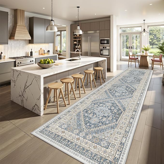 Kitchen Runner Rug Non Slip Washable Rugs 2.5x10, Carpet Runner - Image 4