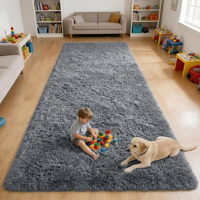 OLANLY 5x10 Machine Washable Large Area Rugs by OLANLY