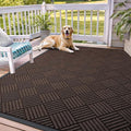 OLANLY Front Door Mat Outside Entrance 71x47, Waterproof Heavy-Duty Doormat | by OLANLY