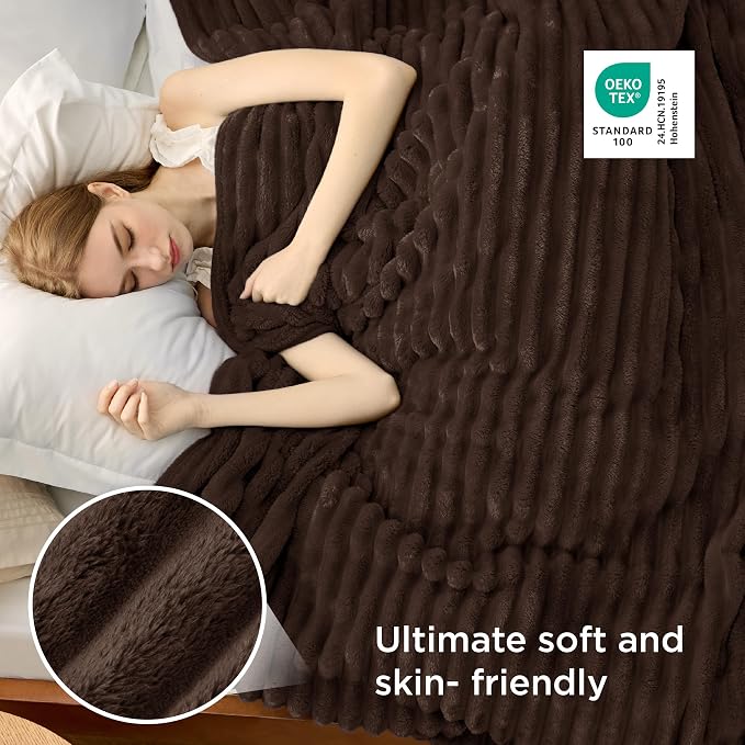 Bedsure Full Size Fleece Blankets - Image 4