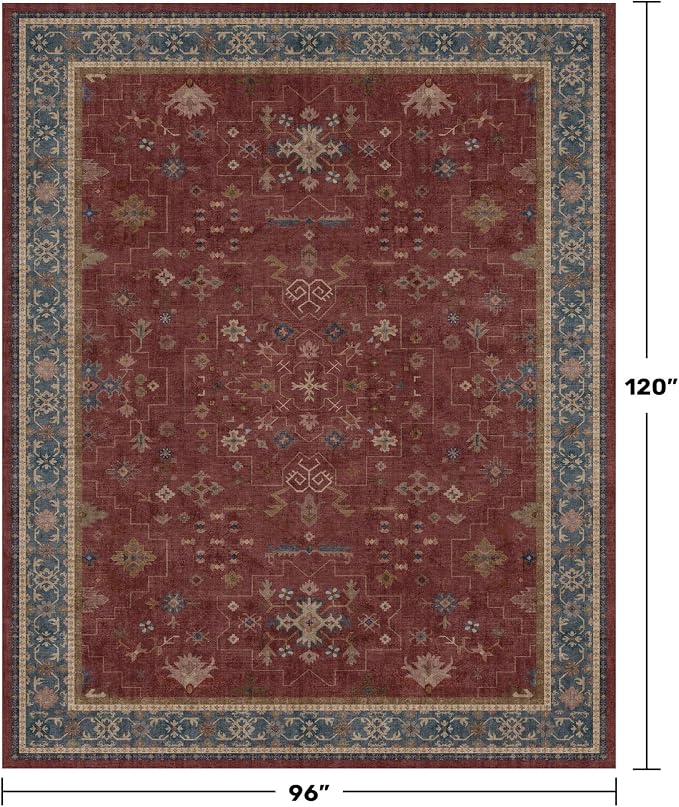 Oriental 8x10 Large Area Rugs for Living Room - Image 2