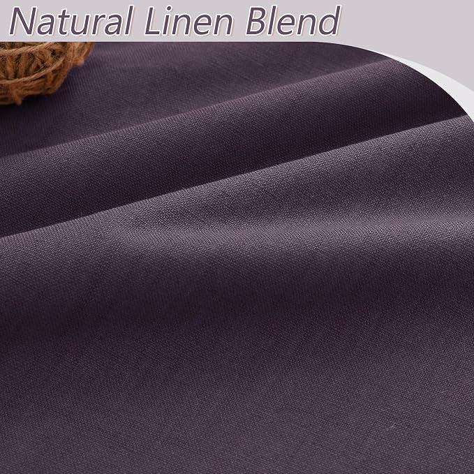 100% Blackout Curtains 96 Inch Length 2 Panels Set - Image 3