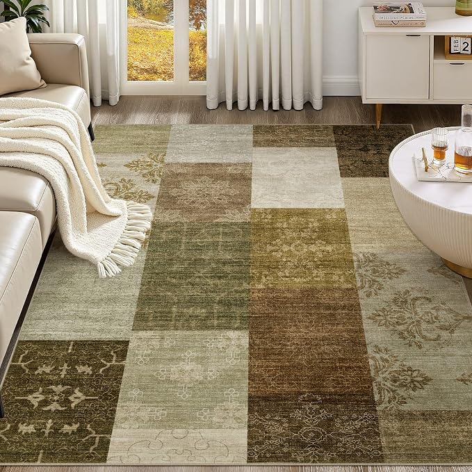 UERMEI 10x12 Area Rug for Living Room - Image 4