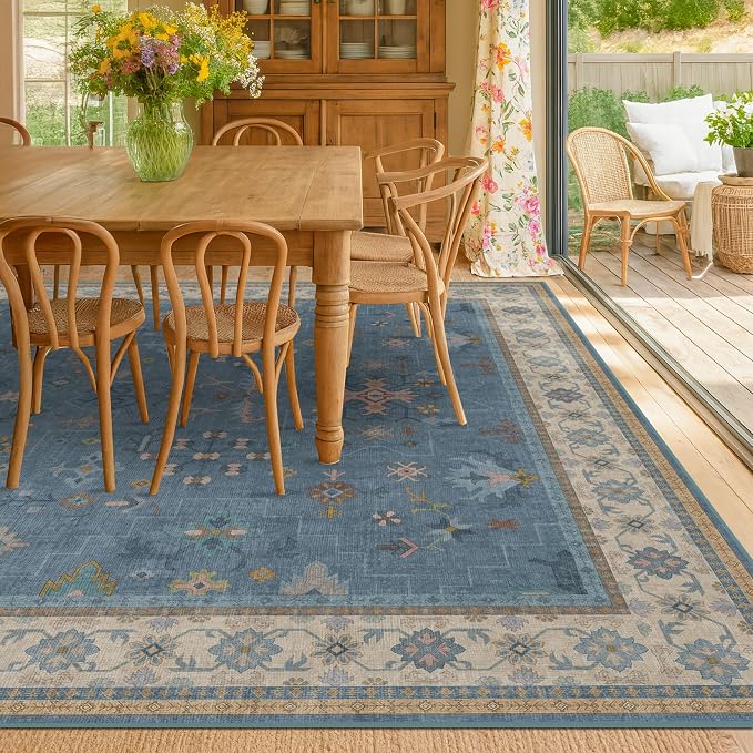 Boho 7x10 Accent Area Rugs for Living Room - Image 3