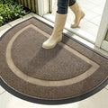 OLANLY Half Circle Front Door Mat Outside 35x23 All-Season Rubber Doormat | by OLANLY
