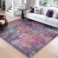 RELEANY Washable Square 8'x8' Area Rug by RELEANY