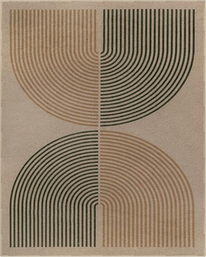 Lahome Modern Rainbow Easy Jute Rug 9x12, Large Nature Rugs - Image 7