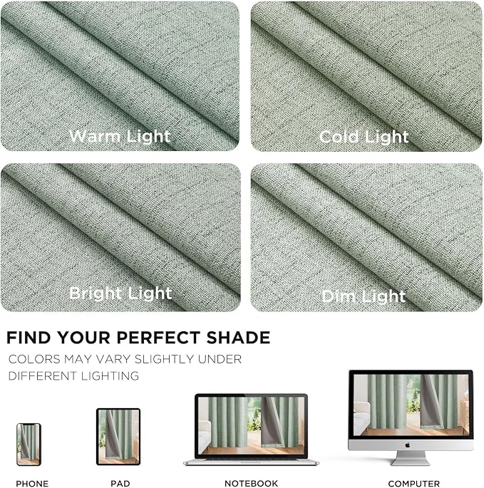 Joydeco Blackout Curtains for Bedroom - Image 9