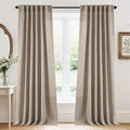 RYB HOME Sheer Curtains 108 inches, Extra Long Floor to Ceiling Curtains | by RYBHOME